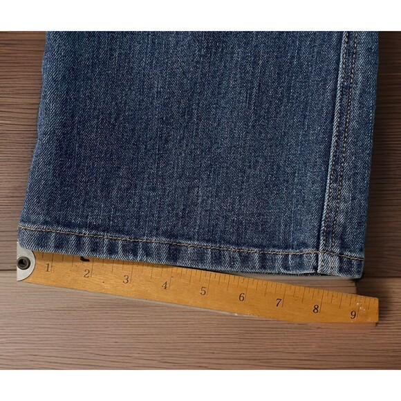 Y2K Southpole Jeans Women’s Size 11 Medium Wash Low Rise Denim SPJ Embroidered - Picture 11 of 12